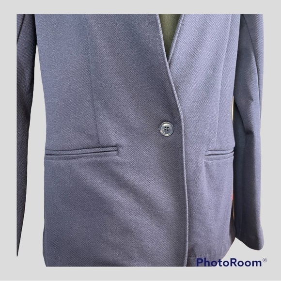 Banana Republic blazer suit jacket navy blue size small - Picture 2 of 12